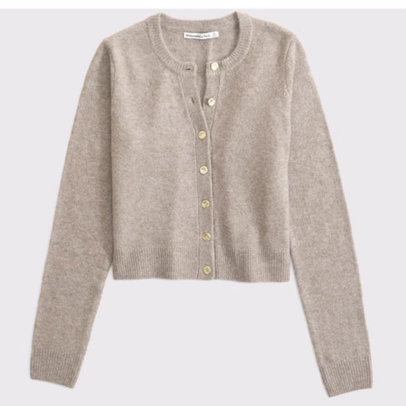 Abercrombie & Fitch Brown Women's Cardigan - Picture 7 of 7